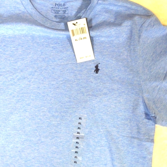 Polo Ralph Lauren | Boy's Basic t-shirt size XL (18-20) Blue htr - Picture 4 of 5